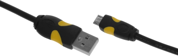Кабель 2A Smooth Connector USB (m)-micro USB (m) 1м черный