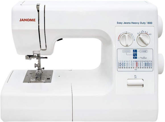 Швейная машина Janome Easy Jeans Heavy Duty 1800 белый Швейная машина Janome Easy Jeans Heavy Duty 1800 белый