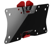 Кронштейн для телевизора Holder LCDS-5060 черный глянец 19"-32" макс.30кг настенный фиксированный Кронштейн для телевизора Holder LCDS-5060 черный глянец 19"-32" макс.30кг настенный фиксированный