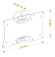Кронштейн для телевизора Holder LCDS-5060 черный глянец 19"-32" макс.30кг настенный фиксированный Кронштейн для телевизора Holder LCDS-5060 черный глянец 19"-32" макс.30кг настенный фиксированный
