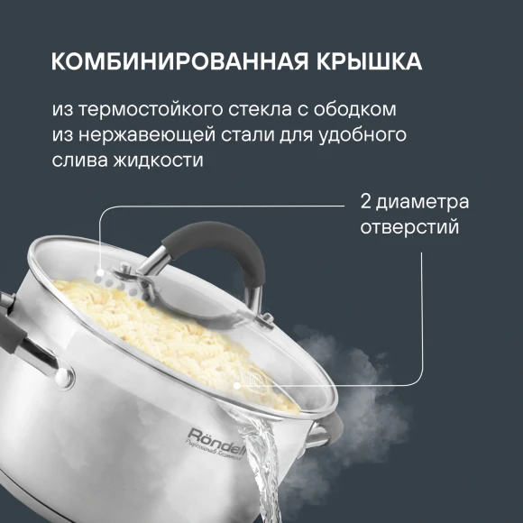 Набор посуды Rondell Flamme RDS-1187 12 предметов