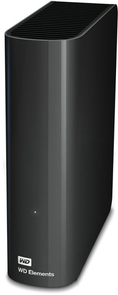 Жесткий диск WD USB3.0 8TB WDBWLG0080HBK-EESN Elements Desktop 3.5" черный