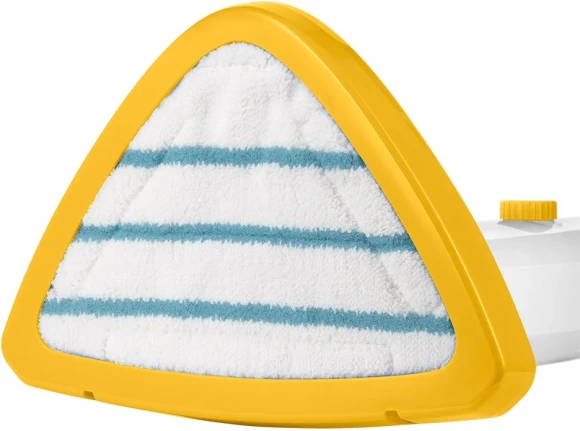 Швабра паровая Kitfort КТ-1048-1 1300Вт белый/желтый Швабра паровая Kitfort КТ-1048-1 1300Вт белый/желтый