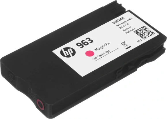 Картридж струйный HP 963 3JA24AE пурпурный (700стр.) для HP OfficeJet Pro 901x/902x HP