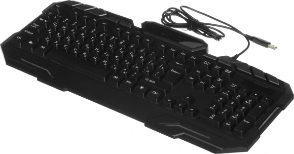 Клавиатура Оклик 700G Dynasty черный USB Multimedia for gamer LED (1061657) кабель 1.6м