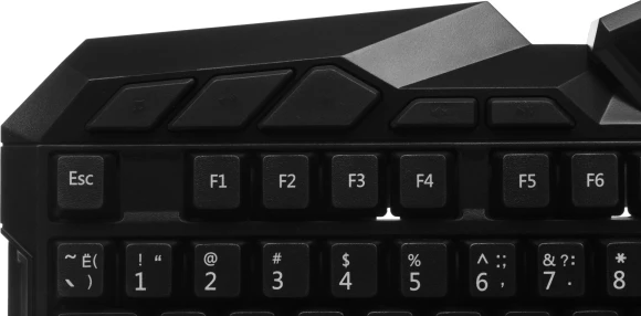 Клавиатура Оклик 700G Dynasty черный USB Multimedia for gamer LED (1061657) кабель 1.6м