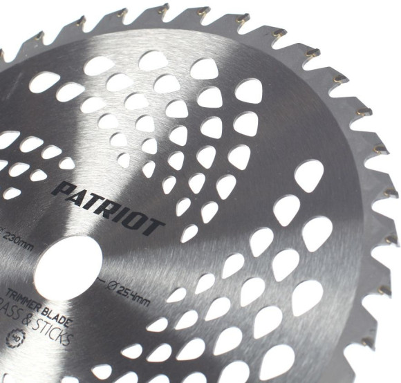 Нож смен. для садовых триммеров Patriot TBS-40 Promo L=230мм (809115226)