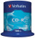 Диск CD-R Verbatim 700Mb 52x Cake Box (100шт) (43411)