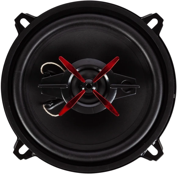 Колонки автомобильные Kicx ST 132 80Вт 89дБ 4Ом 13см (5дюйм) (ком.:2кол.) коаксиальные трехполосные