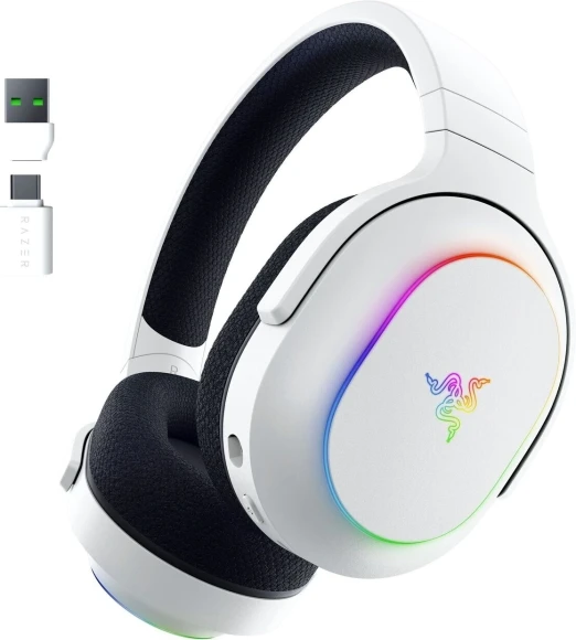 Наушники с микрофоном Razer Barracuda X Chroma белый накладные BT/Radio оголовье (RZ04-05220200-R3M1)