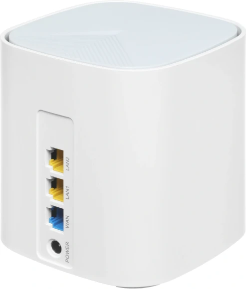 Бесшовный Mesh роутер Netis Neme X30S (NEME X30S (1 PACK)) AX3000 10/100/1000BASE-TX белый Бесшовный Mesh роутер Netis Neme X30S (NEME X30S (1 PACK)) AX3000 10/100/1000BASE-TX белый