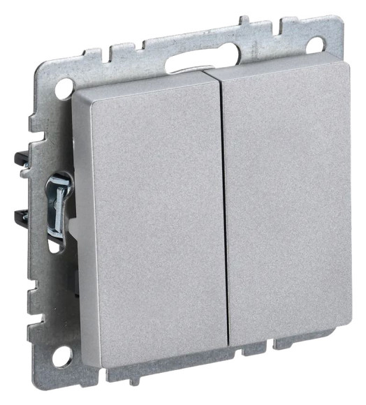 Выключатель IEK Brite ВС10-3-0-БрБ скрыт. 3кл. IP20 белый (упак.:1шт) (BR-V30-0-10-K01)