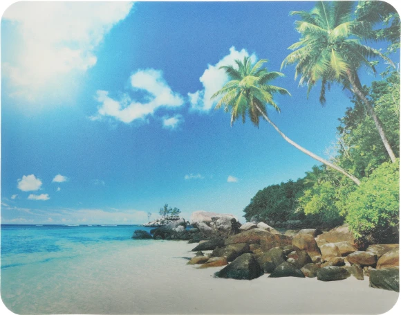 Коврик для мыши Buro BU-M10012 Мини рисунок/пляж 230x180x2мм Коврик для мыши Buro BU-M10012 Мини рисунок/пляж 230x180x2мм