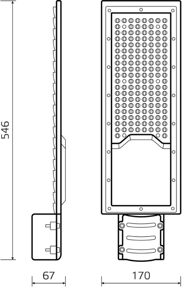 Светильник уличный Gauss Avenue 120Вт ламп.:1шт черный (629534220) Светильник уличный Gauss Avenue 120Вт ламп.:1шт черный (629534220)