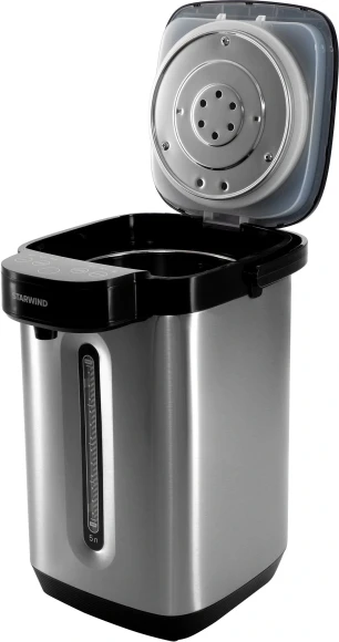 Термопот Starwind STP5751 5.2л. 800Вт серебристый/черный Термопот Starwind STP5751 5.2л. 800Вт серебристый/черный