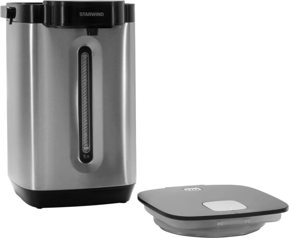 Термопот Starwind STP5751 5.2л. 800Вт серебристый/черный Термопот Starwind STP5751 5.2л. 800Вт серебристый/черный