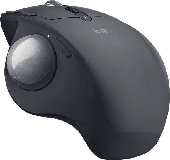 Трекбол Logitech Trackball MX Ergo графитовый оптическая 2048dpi беспров. BT/Radio USB 8but (910-005182)