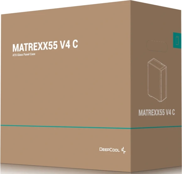 Корпус Deepcool Matrexx 55 V4 C черный без БП ATX 4x120mm 2x140mm 1xUSB3.0 audio bott PSU Корпус Deepcool Matrexx 55 V4 C черный без БП ATX 4x120mm 2x140mm 1xUSB3.0 audio bott PSU