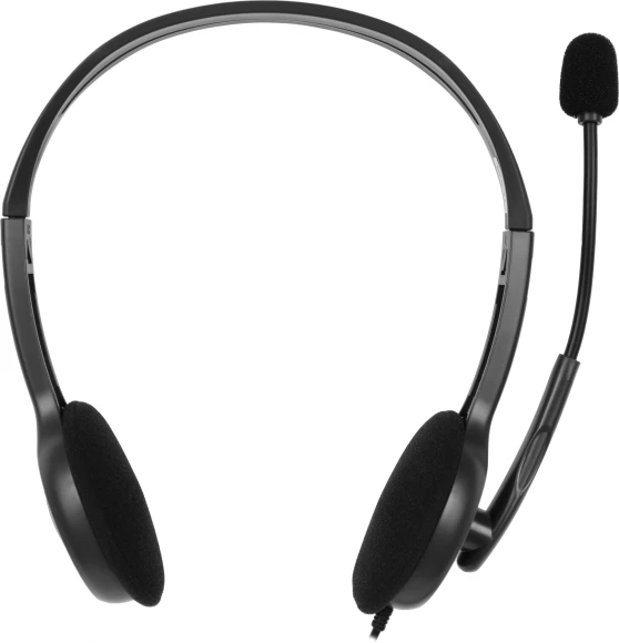 Наушники с микрофоном Logitech H110 темно-серый 1.8м накладные оголовье (981-000472) Наушники с микрофоном Logitech H110 темно-серый 1.8м накладные оголовье (981-000472)