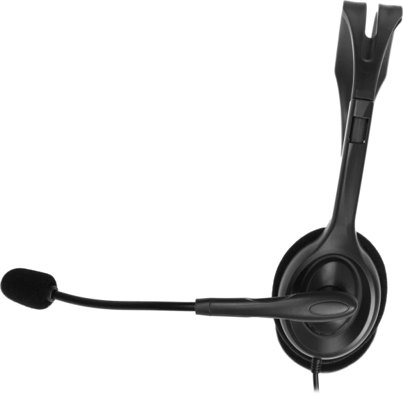 Наушники с микрофоном Logitech H110 темно-серый 1.8м накладные оголовье (981-000472) Наушники с микрофоном Logitech H110 темно-серый 1.8м накладные оголовье (981-000472)