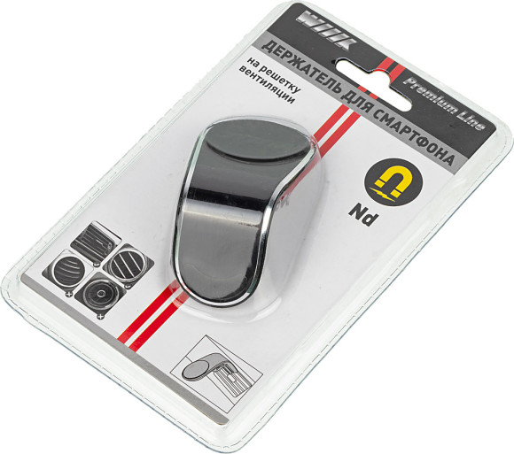 Держатель Wiiix HT-61V9mg магнитный черный для смартфонов Держатель Wiiix HT-61V9mg магнитный черный для смартфонов