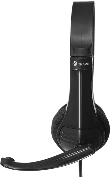 Наушники с микрофоном Оклик HS-M150 черный 2.2м накладные оголовье (428963) Наушники с микрофоном Оклик HS-M150 черный 2.2м накладные оголовье (428963)