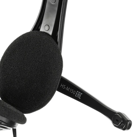 Наушники с микрофоном Оклик HS-M150 черный 2.2м накладные оголовье (428963) Наушники с микрофоном Оклик HS-M150 черный 2.2м накладные оголовье (428963)
