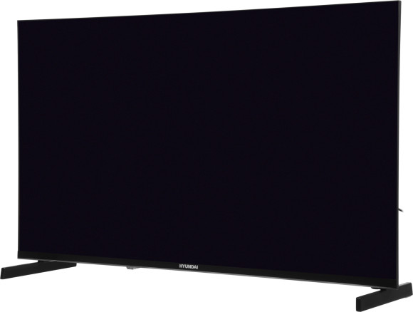 Телевизор LED Hyundai 32" H-LED32BS5011 Google TV Frameless Metal черный/черный HD 60Hz DVB-T DVB-T2 DVB-C DVB-S DVB-S2 USB WiFi Smart TV