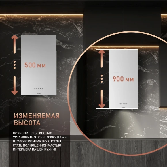 Вытяжка каминная Weissgauff Box 40 PB белый управление: кнопочное (1 мотор) Вытяжка каминная Weissgauff Box 40 PB белый управление: кнопочное (1 мотор)