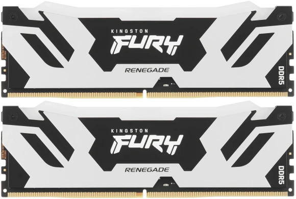 Память DDR5 2x32GB 6400MHz Kingston KF564C32RSAK2-64 Fury Renegade XMP RGB RTL Gaming PC5-51200 CL32 DIMM 288-pin 1.4В kit dual rank с радиатором Ret Память DDR5 2x32GB 6400MHz Kingston KF564C32RSAK2-64 Fury Renegade XMP RGB RTL Gaming PC5-51200 CL32 DIMM 288-pin 1.4В kit dual rank с радиатором Ret