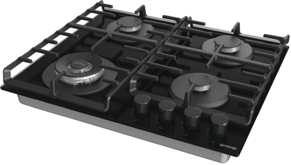 Газовая варочная поверхность Gorenje Simplicity GTW642SYB черный Газовая варочная поверхность Gorenje Simplicity GTW642SYB черный