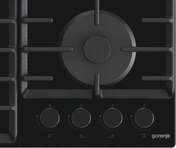 Газовая варочная поверхность Gorenje Simplicity GTW642SYB черный Газовая варочная поверхность Gorenje Simplicity GTW642SYB черный