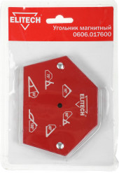 Магнитный угольник Elitech 0606.017600 (195310)