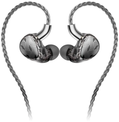 Наушники вкладыши Fiio FF5 1.2м черный проводные в ушной раковине