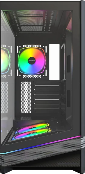 Корпус Montech Sky 3 черный без БП ATX 5x120mm 5x140mm 2xUSB3.0 audio bott PSU