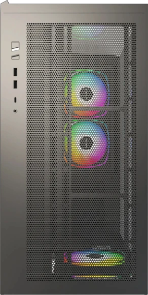 Корпус Montech Sky 3 черный без БП ATX 5x120mm 5x140mm 2xUSB3.0 audio bott PSU