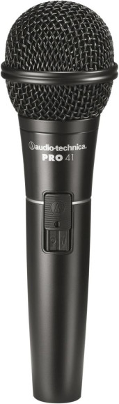 Микрофон проводной Audio-Technica PRO41 4.5м черный Микрофон проводной Audio-Technica PRO41 4.5м черный