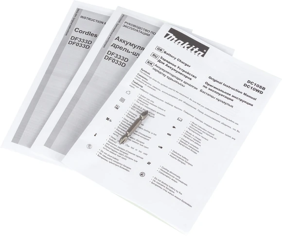 Дрель-шуруповерт Makita DF333DWYE аккум. патрон:быстрозажимной (кейс в комплекте)