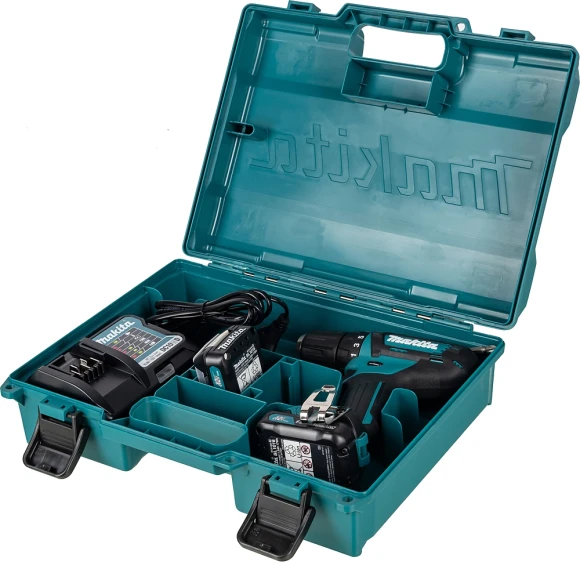 Дрель-шуруповерт Makita DF333DWYE аккум. патрон:быстрозажимной (кейс в комплекте)