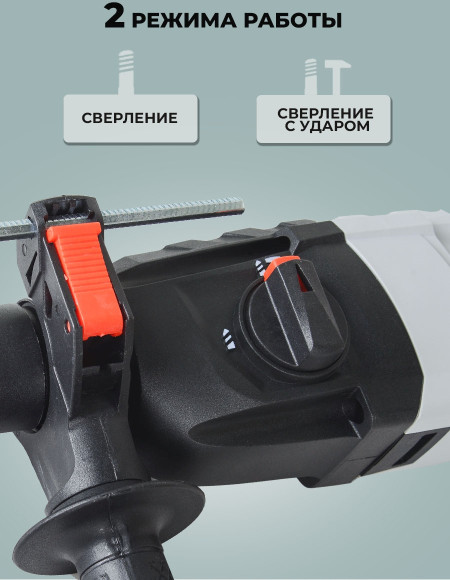 Перфоратор Ресанта П-24-650К патрон:SDS-plus уд.:2.8Дж 650Вт (кейс в комплекте)