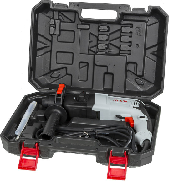 Перфоратор Ресанта П-24-650К патрон:SDS-plus уд.:2.8Дж 650Вт (кейс в комплекте)