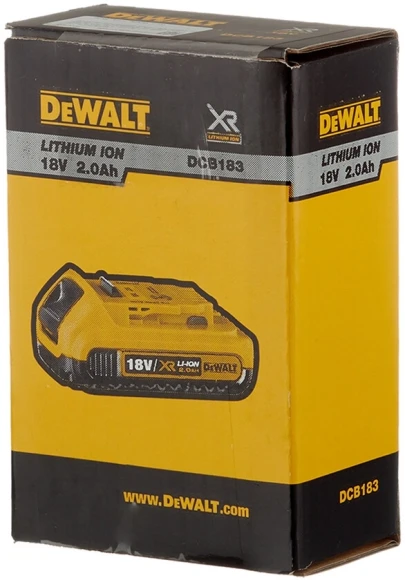 Батарея аккумуляторная DeWalt DCB183-XJ 18В 2Ач Li-Ion