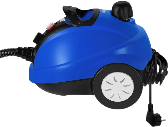 Пароочиститель напольный Kitfort КТ-9220 1300Вт синий/черный