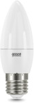 Лампа светодиодная Gauss Filament 104201209 9Вт цок.:E14 свеча 220B св.свеч.бел.нейт. (упак.:10шт)