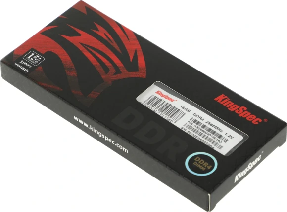 Память DDR4 16GB 2666MHz Kingspec KS2666D4P12016G RTL PC4-21300 CL18 DIMM UDIMM 288-pin 1.2В single rank Ret Память DDR4 16GB 2666MHz Kingspec KS2666D4P12016G RTL PC4-21300 CL18 DIMM UDIMM 288-pin 1.2В single rank Ret
