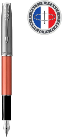 Ручка перьев. Parker Sonnet Essentials SB F545 (CW2169228) LaqOrange CT F сталь нержавеющая подар.кор.