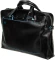 Деловая сумка Piquadro Blue Square CA3335B2/N с отделением для ноутбука 15" черная натур.кожа