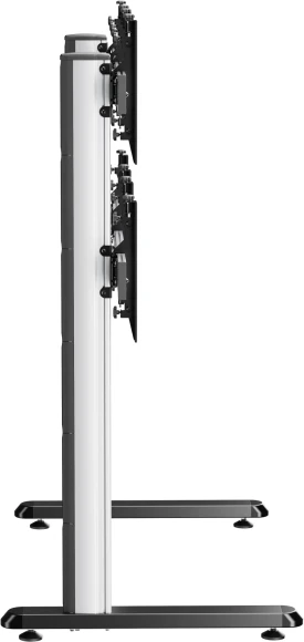 Стойка для телевизора Cactus CS-FS-TV4-PRO черный 45"-55" макс.50кг напольный мобильный