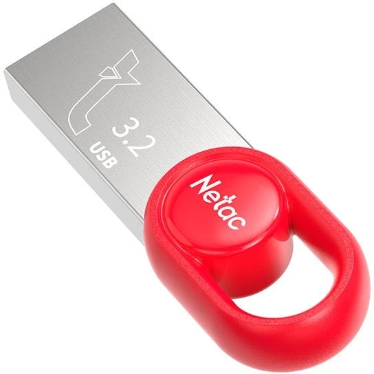 Флеш Диск Netac 64Gb UM2 NT03UM2N-064G-32RE USB3.2 серебристый/красный Флеш Диск Netac 64Gb UM2 NT03UM2N-064G-32RE USB3.2 серебристый/красный