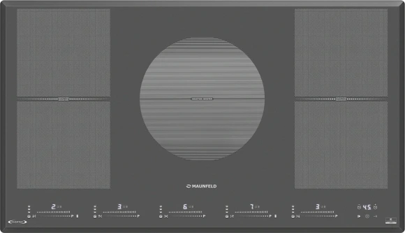 Индукционная варочная поверхность Maunfeld CVI292S2FBG бежевый